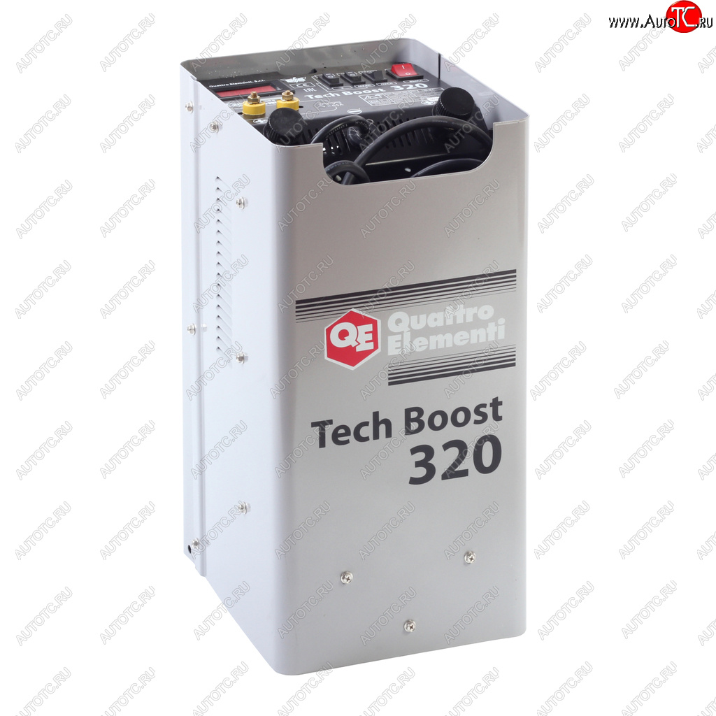 15 699 р. Устройство пуско-зарядное 12-24V45-450Ач300А передвижное QUATTRO ELEMENTI QUATTRO ELEMENTI tech boost 320  с доставкой в г. Кемерово