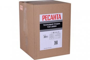 4 599 р. Пушка тепловая 3.0кВт 300куб.мч электрическая РЕСАНТА РЕСАНТА тэп-3000н (компактная)  с доставкой в г. Кемерово. Увеличить фотографию 13
