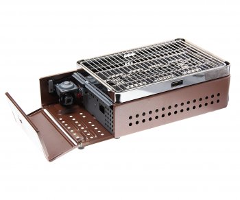 5 349 р. Гриль газовый портативный в кейсе Master Grill TOURIST TOURIST tg-010  с доставкой в г. Кемерово. Увеличить фотографию 2
