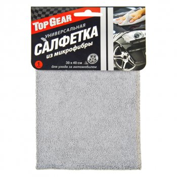 78 р. Салфетка микрофибра универсальная 30х40см Top Gear АВАНГАРД АВАНГАРД tg-72532 АВАНГАРД tg-72532  с доставкой в г. Кемерово. Увеличить фотографию 1