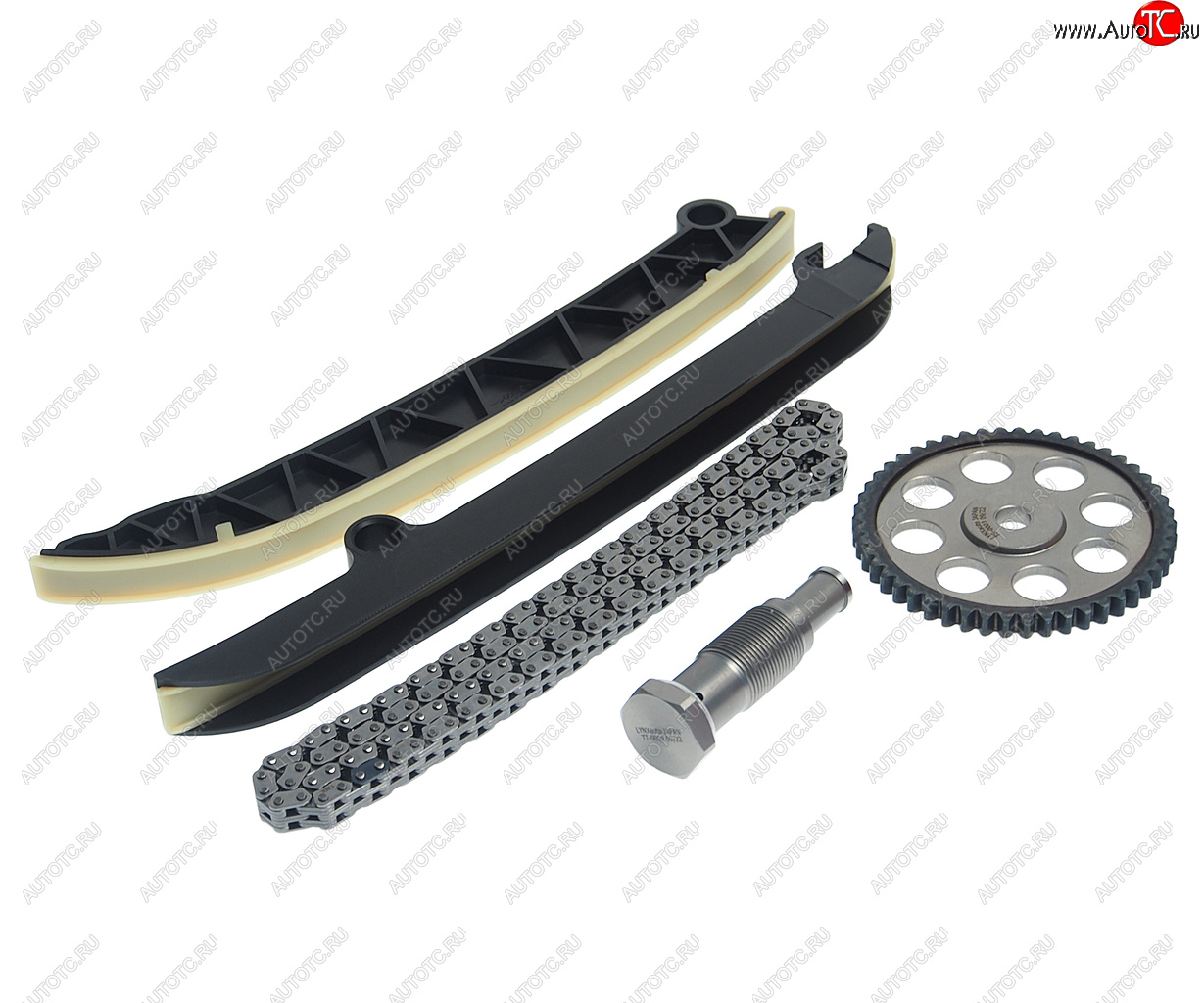 10 299 р. Комплект цепи ГРМ VW AUDI SKODA (1.2 TSI) (1 цепь+башмак натяж+успокоит+натяж+1 звезда) LYNX LYNX tk0003  с доставкой в г. Кемерово
