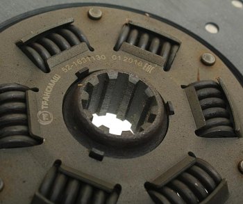 2 399 р. Диск сцепления ГАЗ-52 тканная накладка, усиленный ТРАНСМАШ Тюменские моторостроители тм52-1601130  с доставкой в г. Кемерово. Увеличить фотографию 3