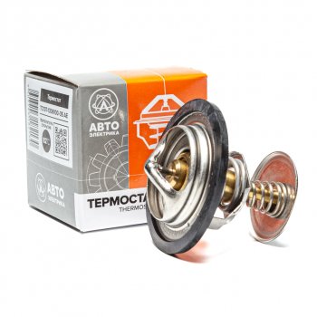 339 р. Термостат КАМАЗ,ГАЗ-2410,3302,ЗИЛ-4331,А-01,ЯМЗ-534 (82 град.) AVTOELECTRICA AVTOELECTRICA тс107-05м 82гр ае  с доставкой в г. Кемерово. Увеличить фотографию 4