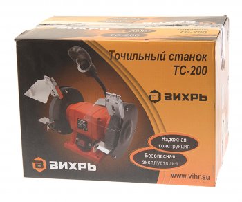 4 199 р. Точило 200Вт 150мм 2950обмин. ВИХРЬ ВИХРЬ тс-200  с доставкой в г. Кемерово. Увеличить фотографию 4