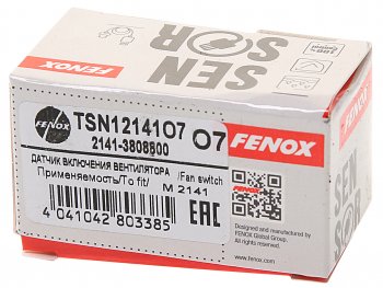299 р. Датчик включения вентилятора ГАЗ,МОСКВИЧ 87-82град. FENOX FENOX tsn12141o7 FENOX tsn12141o7  с доставкой в г. Кемерово. Увеличить фотографию 3