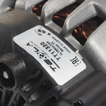 12 799 р. Генератор HYUNDAI Solaris (11-) KIA Ceed (06-) (G4FC) 14В 90A TESLA TECHNICS TESLA TECHNICS tt11320  с доставкой в г. Кемерово. Увеличить фотографию 3