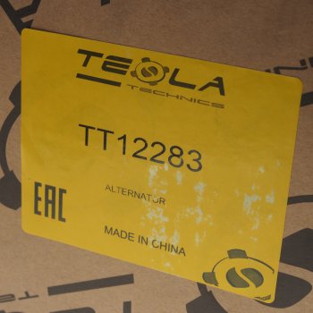 16 549 р. Генератор RENAULT Magnum дв.DXI VOLVO FH,FM широкий разъем со шкивом 28В 110A TESLA TECHNICS TESLA TECHNICS tt12283  с доставкой в г. Кемерово. Увеличить фотографию 5