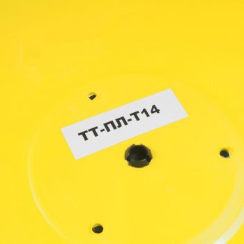 699 р. Колпак колеса R-22.5 переднего пластик (желтый) ТТ ТЕХНО-ТРЕЙД тт-пл-т14  с доставкой в г. Кемерово. Увеличить фотографию 2