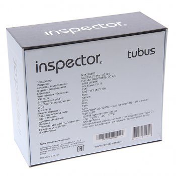 4 199 р. Видеорегистратор INSPECTOR INSPECTOR tubus wifi  с доставкой в г. Кемерово. Увеличить фотографию 6