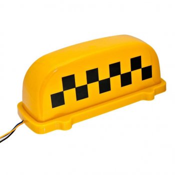359 р. Знак TAXI магнитный с подсветкой 12V оранжевый MEGA ELECTRIC MEGA ELECTRIC tx-201  с доставкой в г. Кемерово. Увеличить фотографию 1