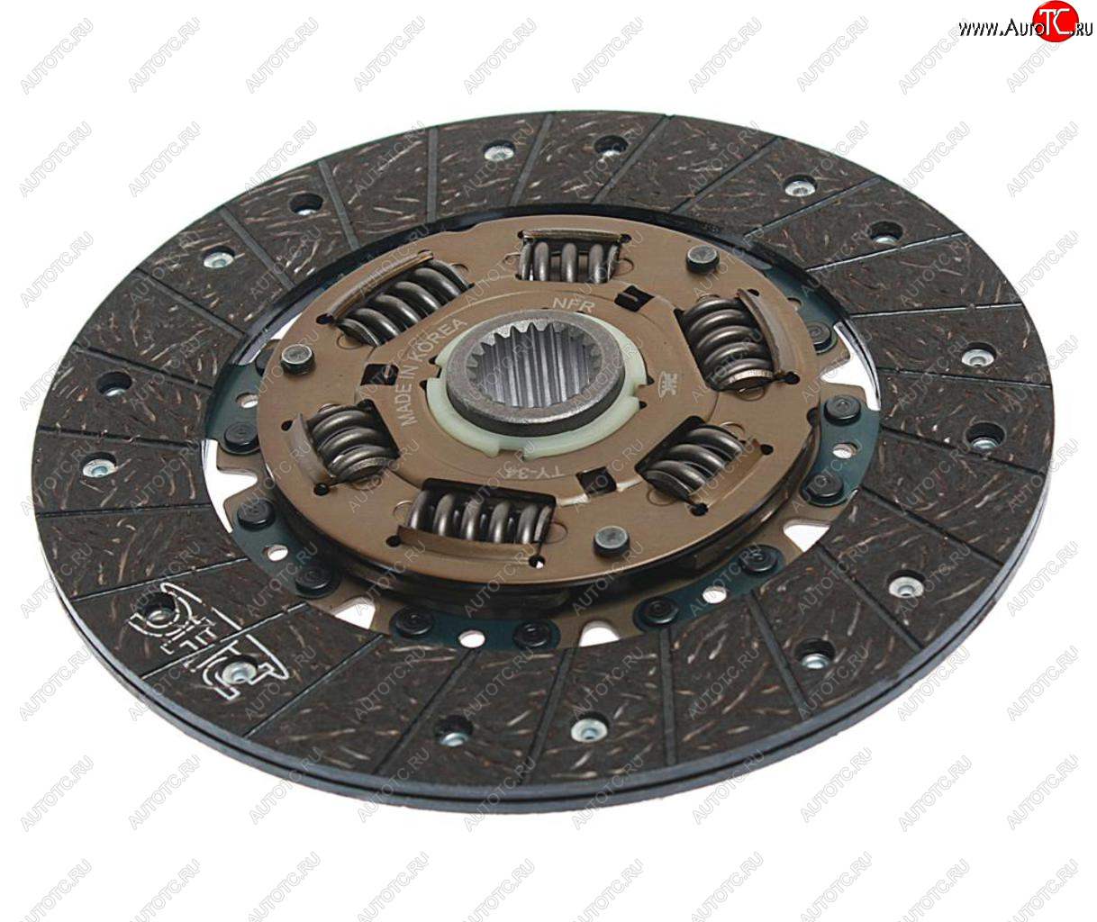 2 749 р. Диск сцепления TOYOTA Hilux (89-),Hiace (85-),Land Cruiser (84-) (2.2/2.4/2.7) (224мм) VALEO PHC VALEO PHC ty-34 VALEO PHC ty-34  с доставкой в г. Кемерово