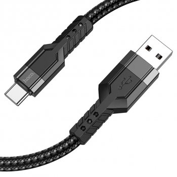 169 р. Кабель USB Type C 1.2м HOCO HOCO u110  с доставкой в г. Кемерово. Увеличить фотографию 1
