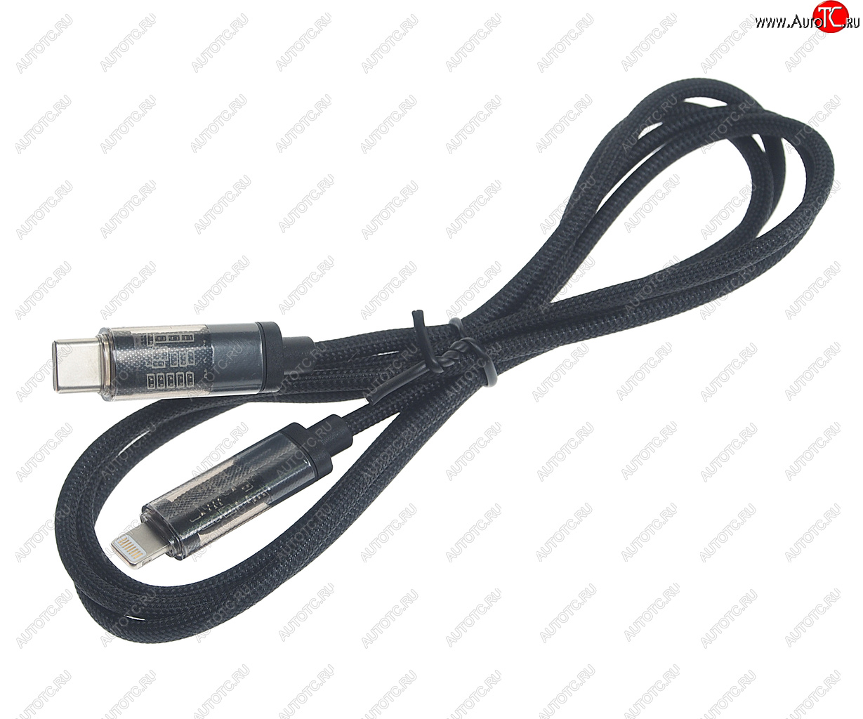 549 р. Кабель iPhone (5-)-USB Type C 1.2м HOCO HOCO u116 black  с доставкой в г. Кемерово