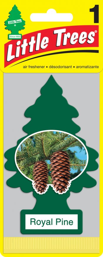159 р. Ароматизатор подвесной пластина (сосна королевская) Елочка CAR FRESHNER CAR FRESHNER u1p-10101-russ  с доставкой в г. Кемерово. Увеличить фотографию 1