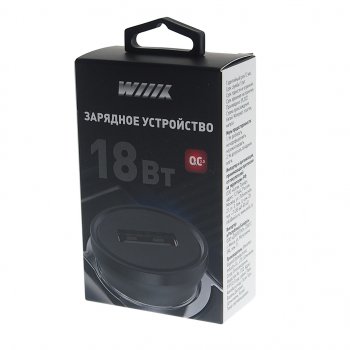 399 р. Устройство зарядное в прикуриватель 1USB 12V Quick Charge WIIIX WIIIX ucc-1-11  с доставкой в г. Кемерово. Увеличить фотографию 3