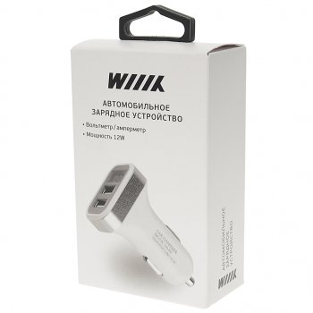 489 р. Устройство зарядное в прикуриватель 2USB 12V WIIIX WIIIX ucc-2-26-vm-w WIIIX ucc-2-26-vm-w  с доставкой в г. Кемерово. Увеличить фотографию 3