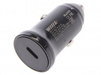 559 р. Устройство зарядное в прикуриватель 1USB Type C 12V WIIIX WIIIX ucc-4-1-12  с доставкой в г. Кемерово. Увеличить фотографию 1