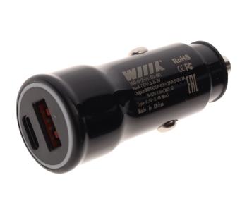 429 р. Устройство зарядное в прикуриватель 1USB + 1 Type C 12V WIIIX WIIIX ucc-5-2-01-qc-ant  с доставкой в г. Кемерово. Увеличить фотографию 1