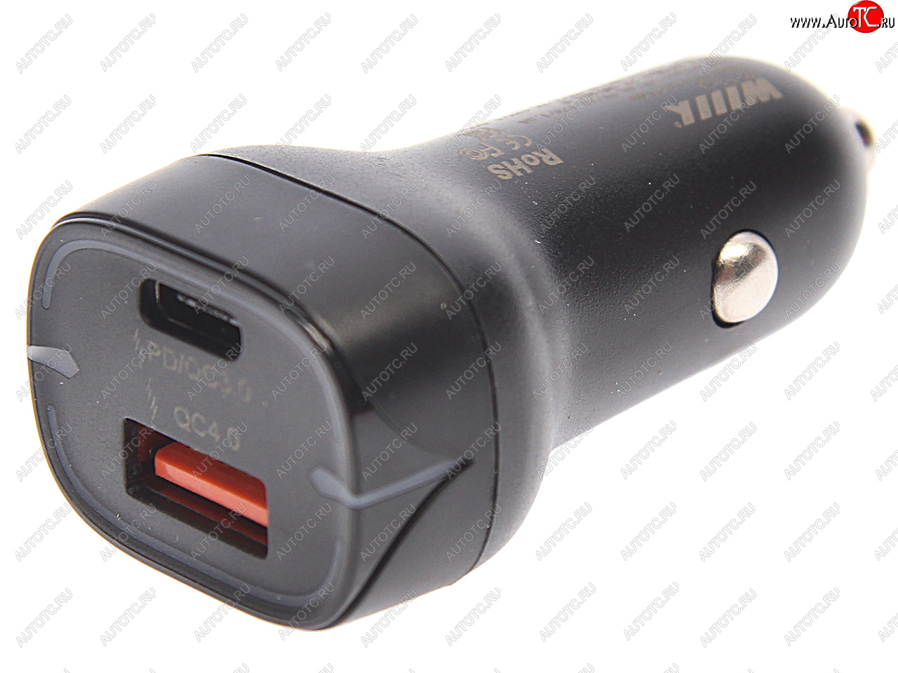 869 р. Устройство зарядное в прикуриватель 1USB + 1 Type C 12V WIIIX WIIIX ucc-7-2-08  с доставкой в г. Кемерово