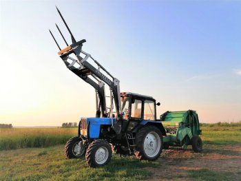 301 999 р. Погрузчик МТЗ-80,82,892 навесной фронтальный гп 1350кг (БРС, БРС РО EURO) БОЛЬШАЯ ЗЕМЛЯ БОЛЬШАЯ ЗЕМЛЯ ООО универсал standard-бс  с доставкой в г. Кемерово. Увеличить фотографию 2