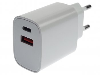 619 р. Устройство зарядное в розетку 1USB + 1 Type C 220V WIIIX WIIIX unn-4-2-01-qcpd  с доставкой в г. Кемерово. Увеличить фотографию 1