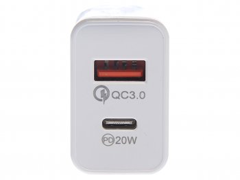 629 р. Устройство зарядное в розетку 1USB + 1 Type C 220V WIIIX WIIIX unn-4-2-03-qcpd  с доставкой в г. Кемерово. Увеличить фотографию 3