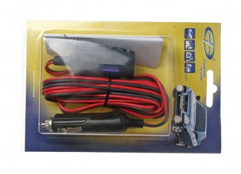 389 р. Удлинитель прикуривателя 12V штекер-гнездо 3м. АЭНК АЭНК уп-3(шги)  с доставкой в г. Кемерово. Увеличить фотографию 1