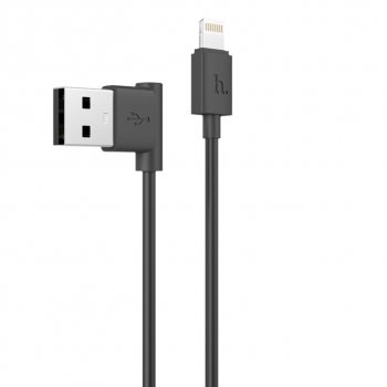 170 р. Кабель iPhone (5-) 1.2м черный HOCO HOCO upl11 black  с доставкой в г. Кемерово. Увеличить фотографию 3