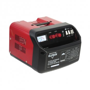10 699 р. Устройство пуско-зарядное 12-24V/40-700Ач/180А ELITECH ELITECH упз 50180 ELITECH упз 50180  с доставкой в г. Кемерово. Увеличить фотографию 1