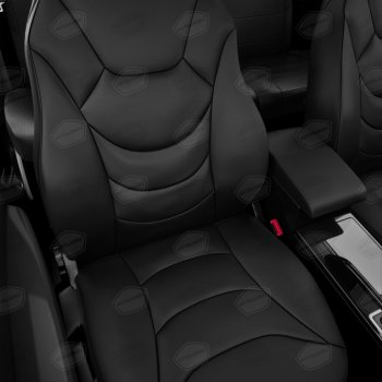11 249 р. Универсальные чехлы сидений (майка,9 предм., экокожа) Recaro AVTOLIDER   (черный)  с доставкой в г. Кемерово. Увеличить фотографию 6