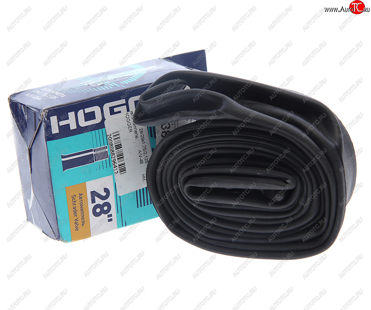 291 р. Камера велосипедная 2829 28х1.752.125 автовентиль HOGGER HOGGER ут00026020  с доставкой в г. Кемерово