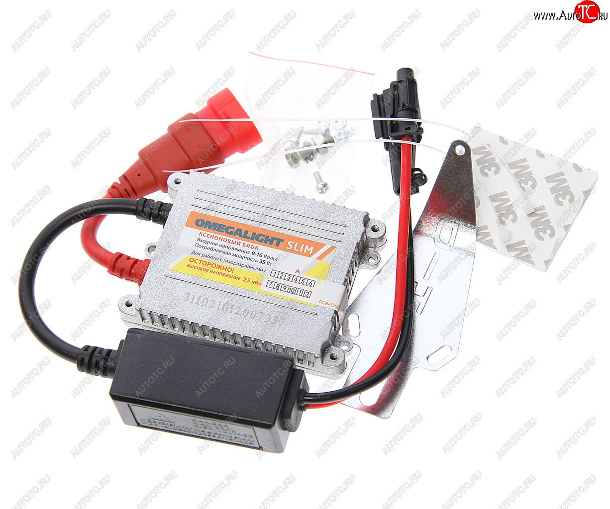 599 р. Блок контрольный Xenon 12V slim OMEGALIGHT OMEGALIGHT в0l 013 000-001  с доставкой в г. Кемерово