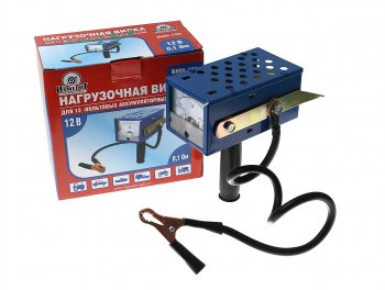 1 149 р. Вилка нагрузочная для измерения заряда АКБ 12V, емкость до 190Ач ВИН-100 ТОП АВТО ТОП АВТО в100  с доставкой в г. Кемерово. Увеличить фотографию 1