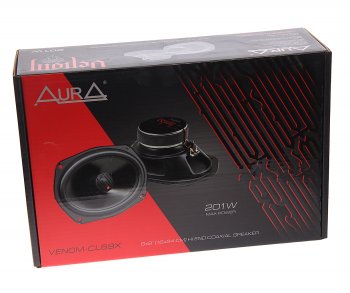 9 499 р. Колонки коаксиальные 6х9 (16х23см) 101Вт AURA AURA venom-cl69x  с доставкой в г. Кемерово. Увеличить фотографию 5