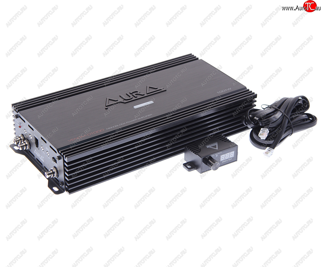 14 499 р. Усилитель автомобильный 1х550Вт AURA AURA venom-d1000  с доставкой в г. Кемерово