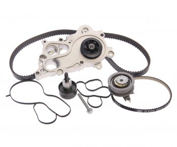 21 499 р. Комплект ГРМ AUDI A3 SEAT Ibiza с насосом водяным SKF SKF vkmc01280 SKF vkmc01280  с доставкой в г. Кемерово. Увеличить фотографию 2