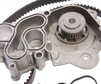 21 499 р. Комплект ГРМ AUDI A3 SEAT Ibiza с насосом водяным SKF SKF vkmc01280 SKF vkmc01280  с доставкой в г. Кемерово. Увеличить фотографию 3
