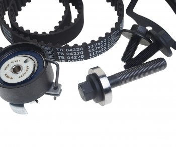 12 749 р. Комплект ремня ГРМ FORD Fusion (02-12),Focus 3 (10-) с насосом водяным SKF SKF vkmc04226  с доставкой в г. Кемерово. Увеличить фотографию 4