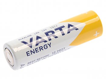75 р. Батарейка AA LR6 1.5V блистер 10шт. (цена за 1шт.) Alkaline Energy VARTA VARTA vrt-lr6e(10)бл  с доставкой в г. Кемерово. Увеличить фотографию 1