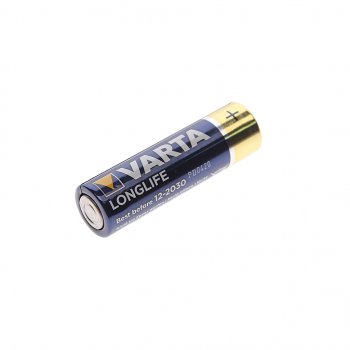 102 р. Батарейка AA LR6 1.5V блистер 2шт. (цена за 1шт.) Alkaline Longlife VARTA VARTA vrt-lr6l(2)бл  с доставкой в г. Кемерово. Увеличить фотографию 1