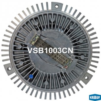 4 699 р. Вискомуфта BMW 3 (E34,E46),5 (E39) (2.03.2) привода вентилятора (3 болта) KRAUF KRAUF vsb1003cn  с доставкой в г. Кемерово. Увеличить фотографию 4