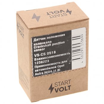 659 р. Датчик положения коленвала OPEL Astra G (01-05) STARTVOLT STARTVOLT vs-cs0518  с доставкой в г. Кемерово. Увеличить фотографию 3