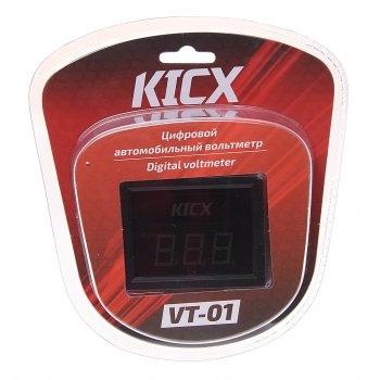 819 р. Вольтметр KICX KICX vt01 voltmeter  с доставкой в г. Кемерово. Увеличить фотографию 1
