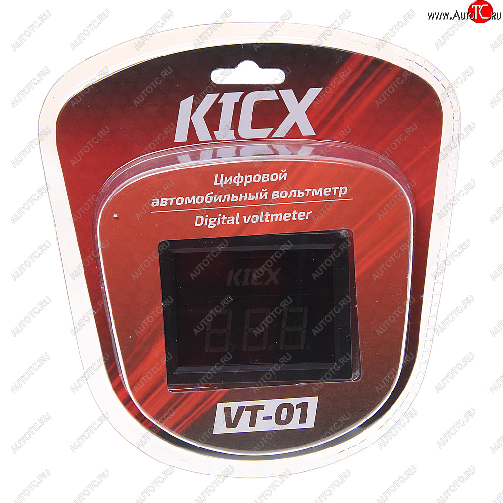 819 р. Вольтметр KICX KICX vt01 voltmeter  с доставкой в г. Кемерово