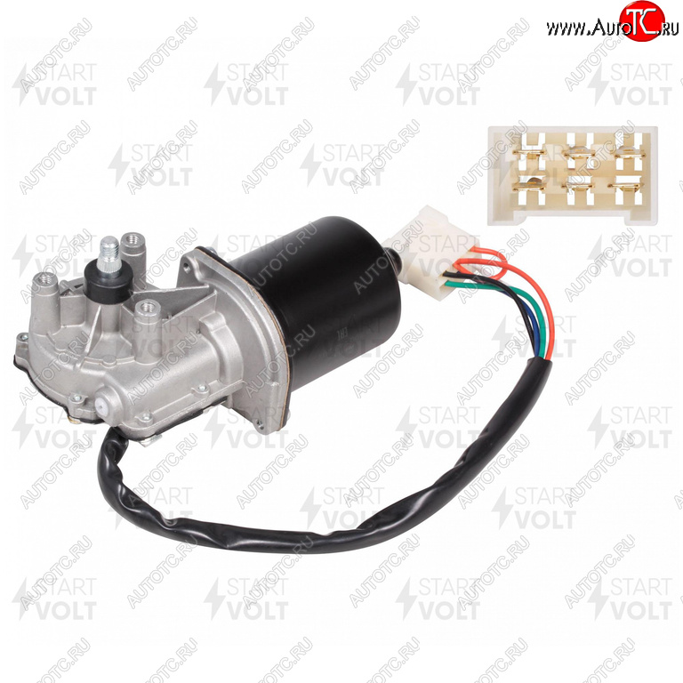 2 799 р. Мотор-редуктор стеклоочистителя ГАЗ-3302 Бизнес 12V STARTVOLT STARTVOLT vwf 0330  с доставкой в г. Кемерово
