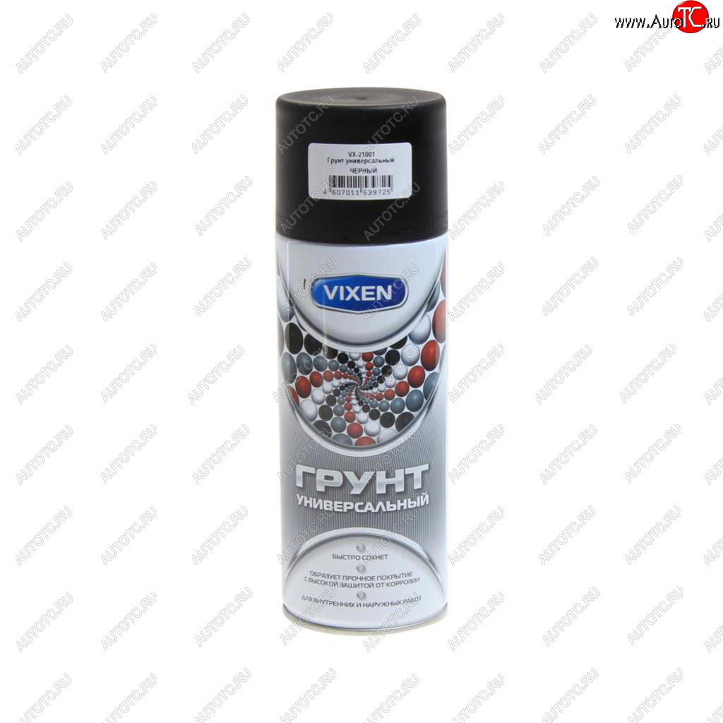 270 р. Грунт черный аэрозоль 520мл VIXEN VIXEN vx-21001  с доставкой в г. Кемерово
