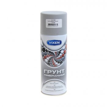 270 р. Грунт серый аэрозоль 520мл VIXEN VIXEN vx-21002  с доставкой в г. Кемерово. Увеличить фотографию 1