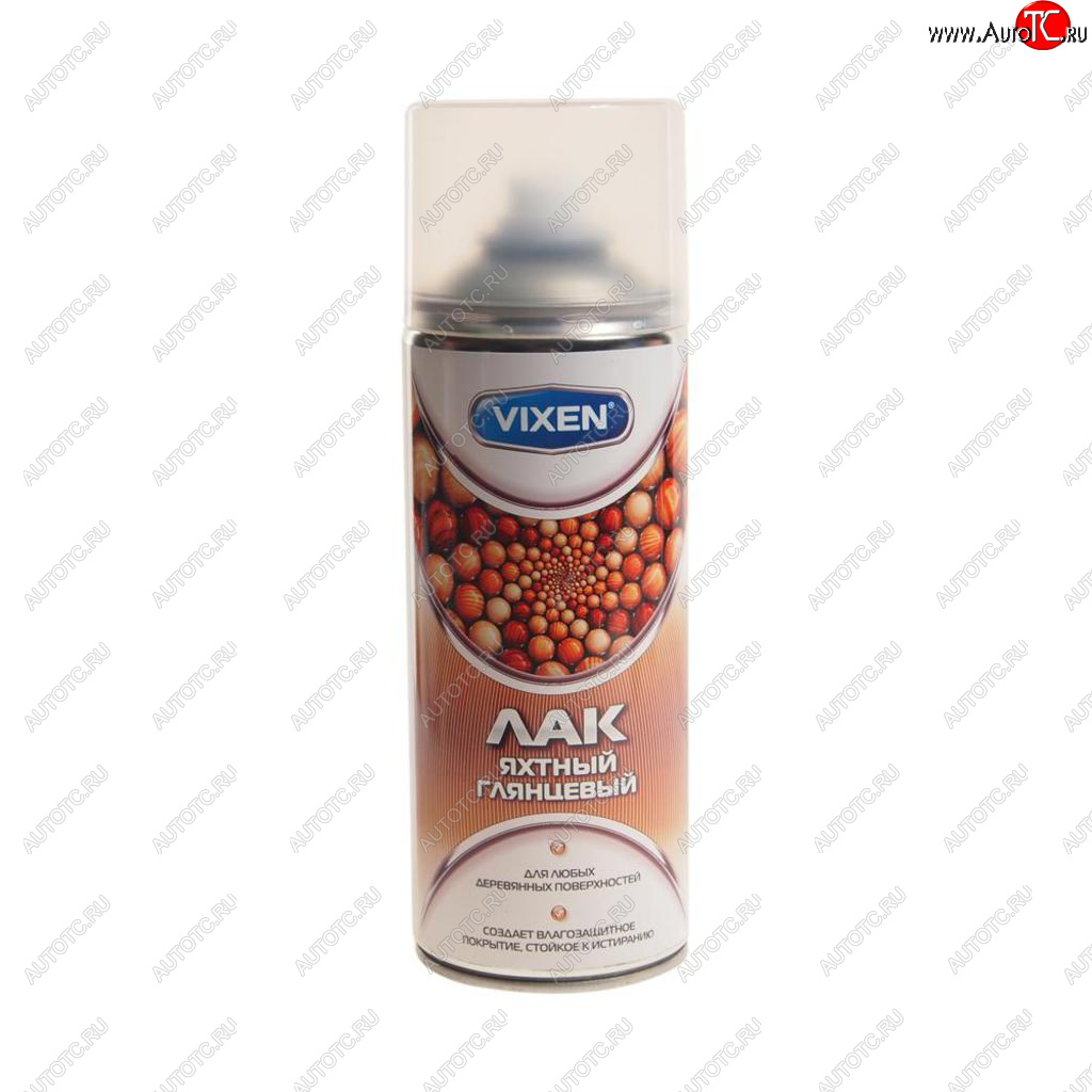 285 р. Лак бесцветный яхтный глянцевый аэрозоль 520мл VIXEN VIXEN vx-24002  с доставкой в г. Кемерово