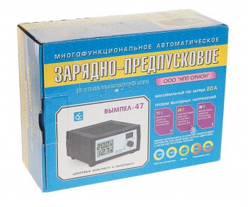 8 549 р. Устройство зарядное 12-24V 20А 220V (автомат) с ЖК дисплеем Вымпел 47 ОРИОН ОРИОН вымпел-47  с доставкой в г. Кемерово. Увеличить фотографию 3