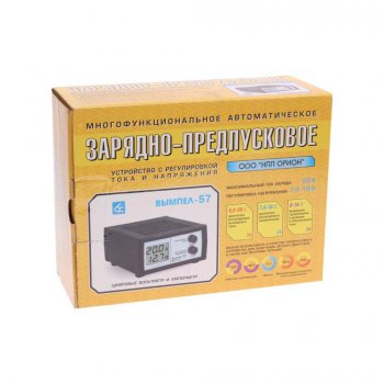 7 649 р. Устройство зарядное 7-18V 20А 220V (автомат) с ЖК дисплеем Вымпел 57 ОРИОН ОРИОН вымпел-57  с доставкой в г. Кемерово. Увеличить фотографию 3